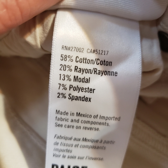 Paige Hoxton Slim Raw Hem size 26 - Picture 9 of 9